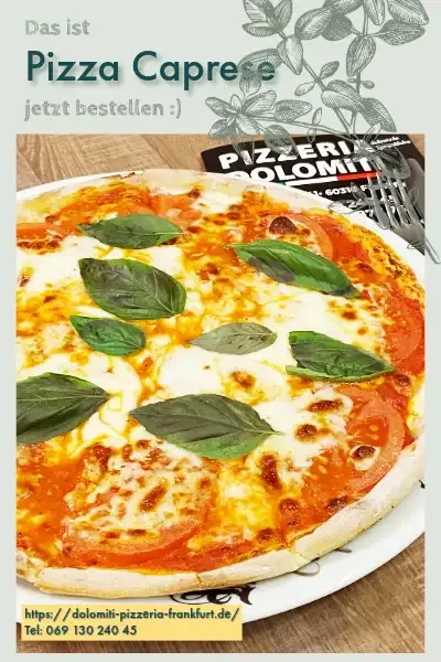 Pizza Caprese